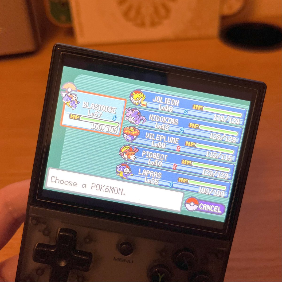 The dream team is complete 🤩 #PokemonFireRed