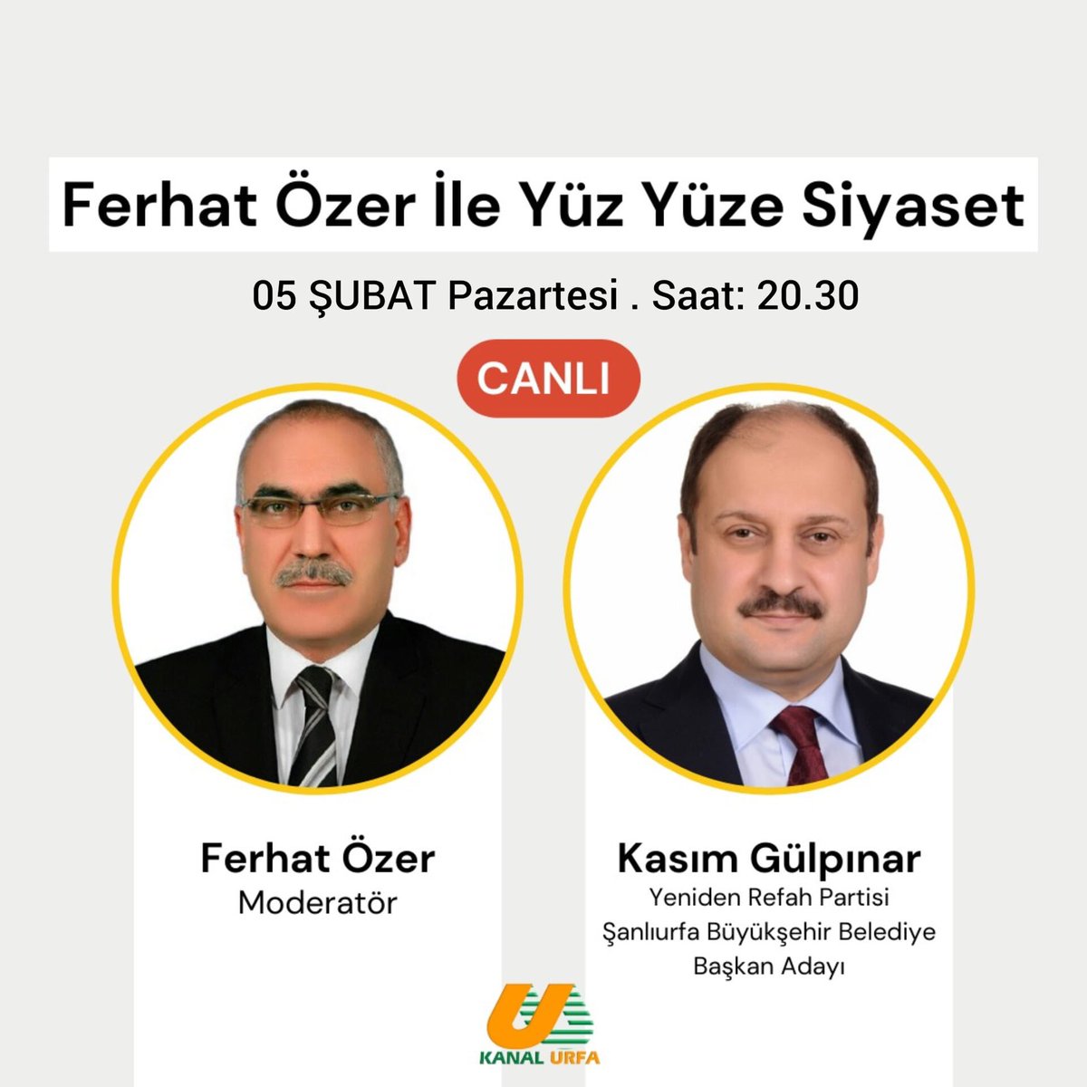 Belediyelerimizi halkın REFAH ve huzurunu tesis edecek şeffaf bir belediyecilik anlayışıyla yöneteceğiz.