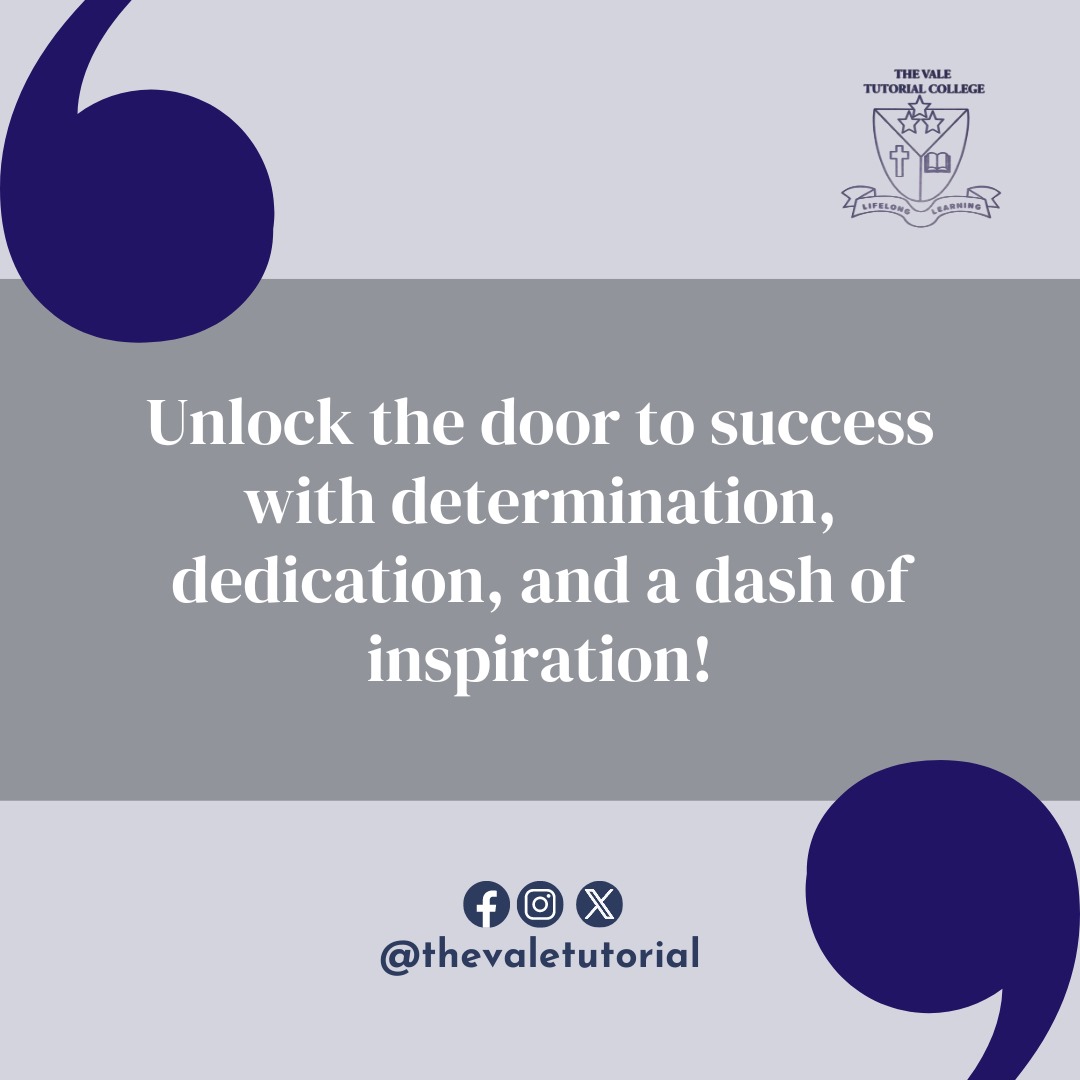 thevaletutorial's tweet photo. Embrace the new week with a mindset fuelled by determination and positivity. Your journey to success begins with every step you take. 💪✨ 

#MondayMotivation #ThisIsTVTC https://t.co/6Kp0lMB6qv