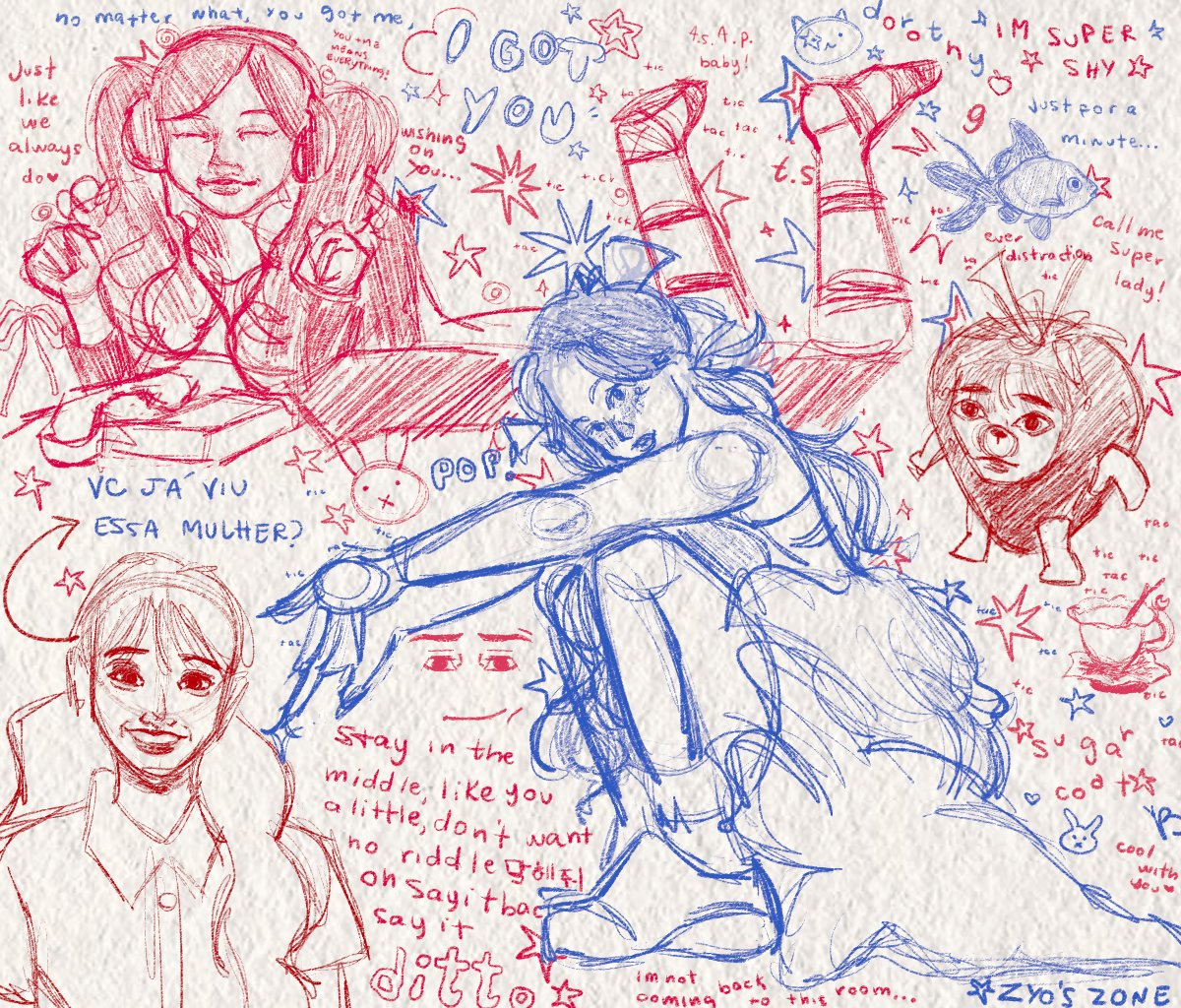 artsitgirl's tweet photo. drawing like it's a sketchbook 𖦹 ˖ ࣪ .  ★‌ https://t.co/I3KtlMZtRL