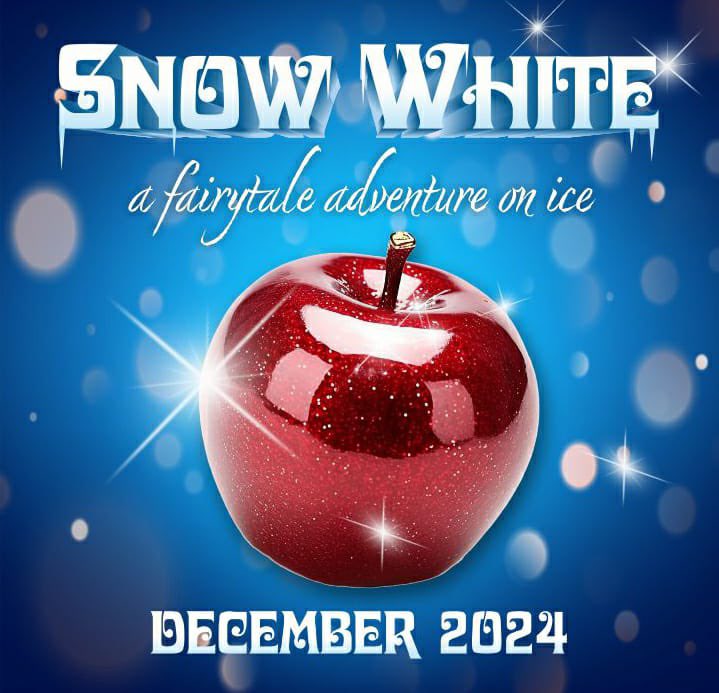 Tickets for this year’s BIDCA Christmas ice skating show……… 

Snow White, A Fairy Tale Adventure On Ice 

Go on sale tomorrow morning at 9am! 🎟️

We will share the booking link with you tomorrow morning on our Facebook and Instagram pages