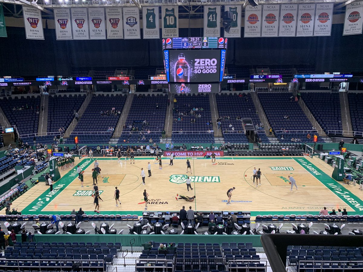 MVP Arena. Mount St. Mary’s @ Siena
