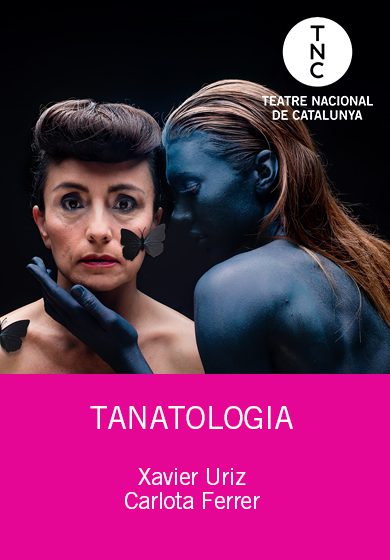 'Tanatologia' al @teatrenacional, una producció mallorquina del @teatreprincipal! Un text molt interessant de Xavier Uriz: en un futur distòpic, no gaire llunyà, i després que els suïcidis hagin augmentat de forma espectacular, un algoritme decidirà qui pot suïcidar-se i qui no..