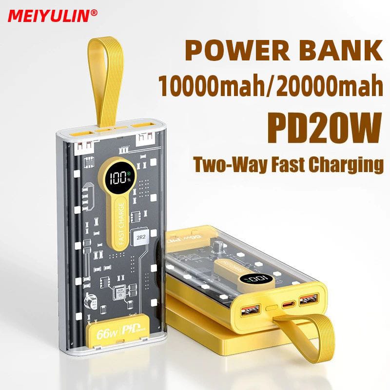 STTech11's tweet image. Meiyulin Power Bank
10000mah
20000mah
PD20W Fast Charging