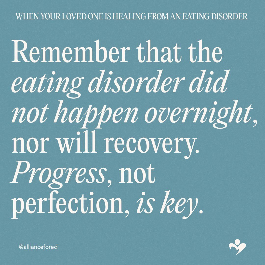 AllianceforED_'s tweet photo. Posted @withregram • @alliancefored When your loved one is healing from an eating disorder, please remember that YOU are an asset on their journey. 💙#HealinginCommunity #EatingDisordersAwarenessWeek #NOTONEMORE⁠ https://t.co/FpJgnH4C1R