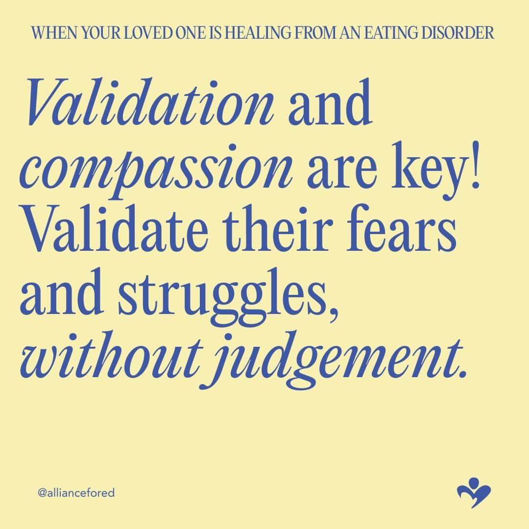 AllianceforED_'s tweet photo. Posted @withregram • @alliancefored When your loved one is healing from an eating disorder, please remember that YOU are an asset on their journey. 💙#HealinginCommunity #EatingDisordersAwarenessWeek #NOTONEMORE⁠ https://t.co/FpJgnH4C1R