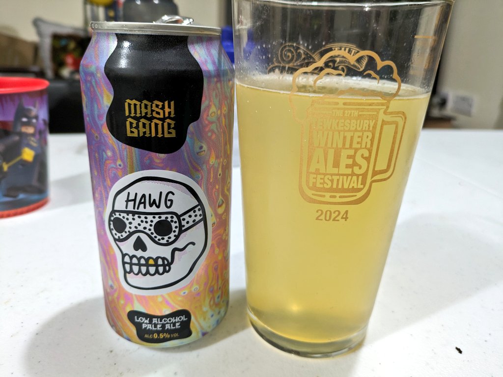 After a day on the beers at Tewkesbury winter ale festival yesterday a well needed #alcoholfree beer today.   70 different t beers to choose from yesterday really could have done with at least 1 #afbeer to break up the session.