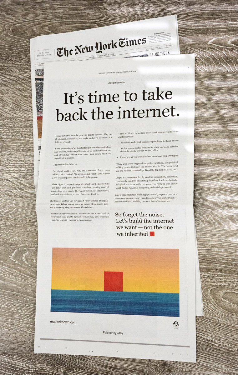 Let’s build the internet we want — not the one we inherited 🟧