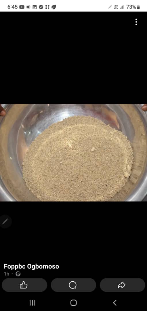 prof_blessing's tweet photo. We received the palliative you sent us in church today @officialABAT. The rice resemble rabbit feed... We can do better your excellency!

I couldn't wrap my head around all these! As in... Sigh 😔

Anyways thank you for thinking about us... Two Congos of rice for 1000 people https://t.co/EPwex7eveV