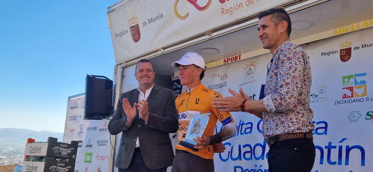 3⃣ etapa <a href="/VGuadalentin/">Vuelta Guadalentin-Region de Murcia</a> 

📝 Nuestros corredores estuvieron  muy activos en la última jornada de la ronda murciana

🧡 <a href="/seergioossc/">SERRANO 🦖</a> se llevó el maillot de mejor Sub-21 tras lucirlo desde la primera etapa