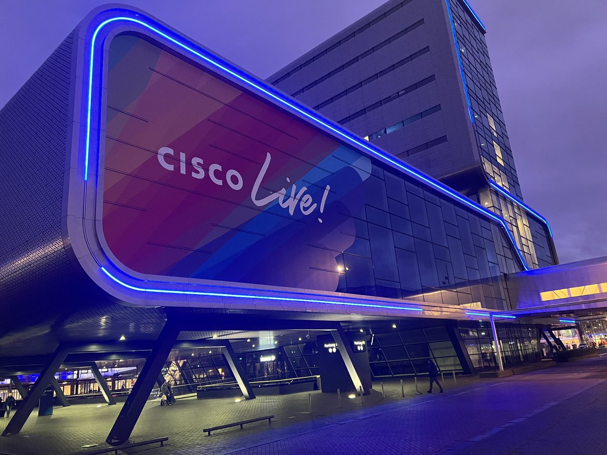 Got my badge and ready to tackle the week ahead!! #CiscoLiveEMEA