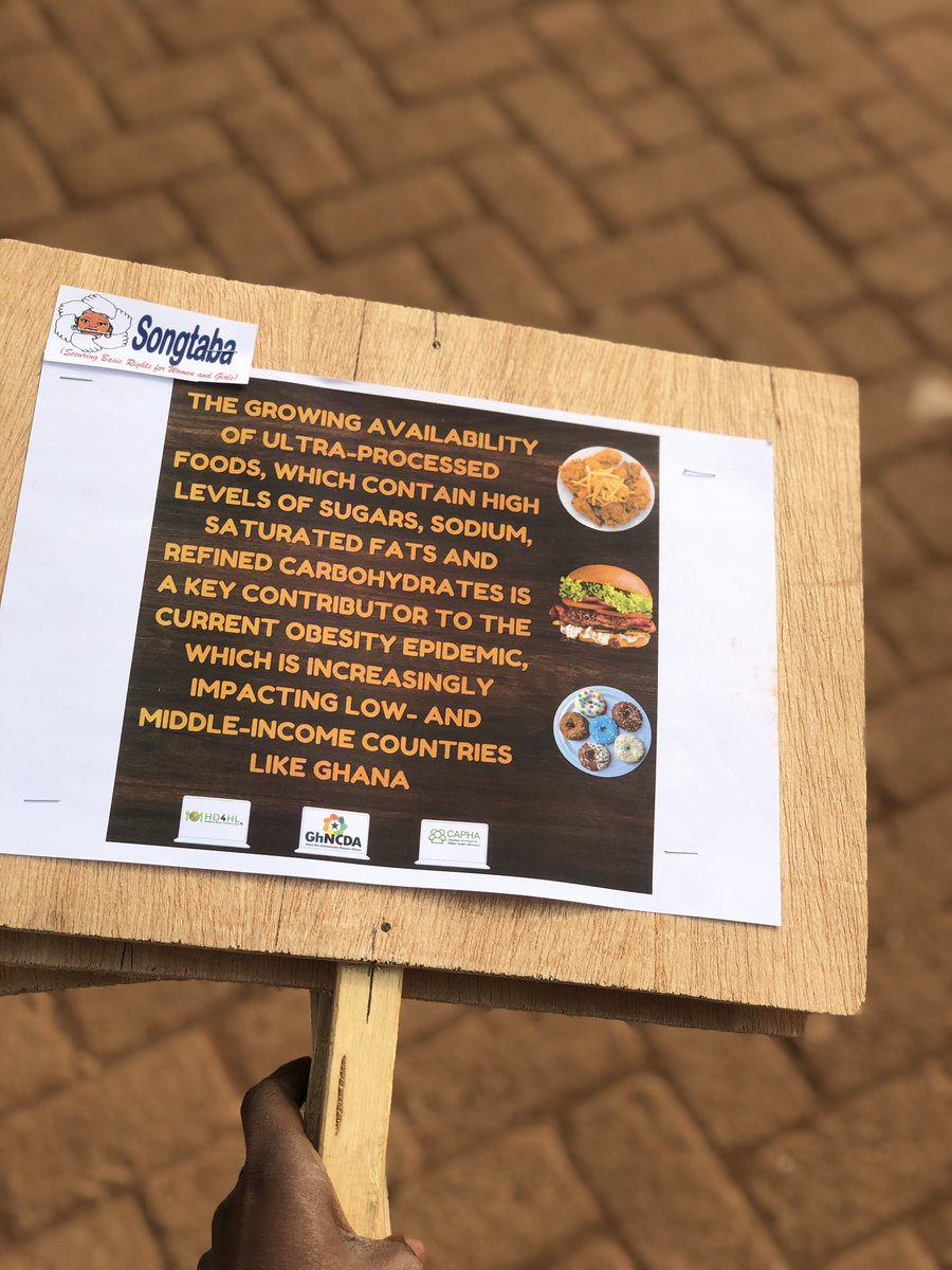 ascons_uds's tweet photo. On Saturday 3rd February we joined @songtaba on the ‘Healthier Diets for Healthy Lives (HD4HL) campaign’. The whole idea of the float was ‘Assuring Healthier Diets in Ghana through Food-Based Policies’. Food labeling and the need to ensure effective policies on it was detailed. https://t.co/IKP8Zi0OiH