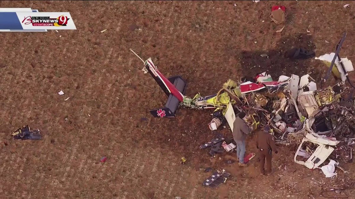 NEW: Dead goose found in flight control system of crashed medical helicopter that killed 3 - Report

- Preliminary report by the National Transportation Safety Board reveals a dead goose found in the flight control system of a crashed medical helicopter in western Oklahoma.

-