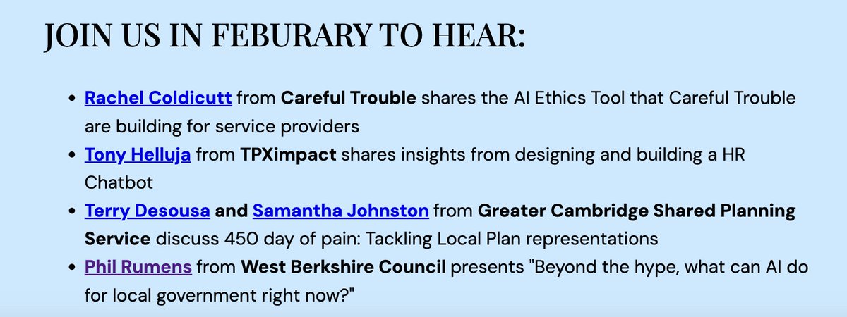 Thurs coming - 8 Feb - is #LocalDigital meet-up time @TPXimpact offices after work. Should be a fun way to catch up with some fab people for knowledge-sharing, drinks and nibbles. You can still register here until at least Tues: pages.tpximpact.com/en-gb/local-di… 🤓