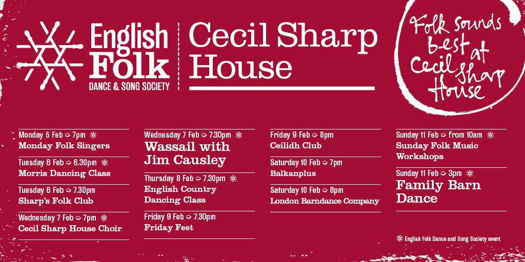 Next week at the House... efdss.org/whats-on