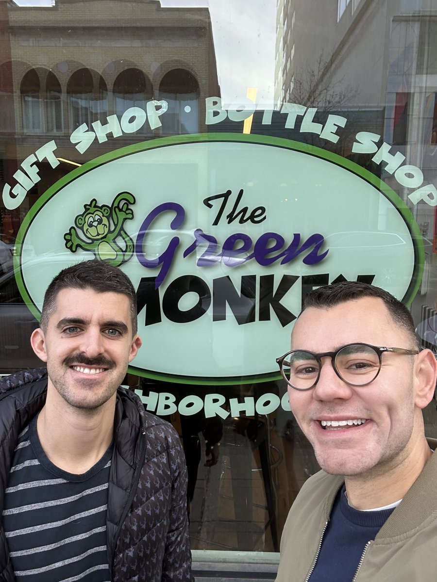 Y’all make sure to support @Greenmonkeyshop - locally LGBTQ-owned shop, bottle shop, and bar. 🏳️‍🌈🏳️‍⚧️ #ralpol