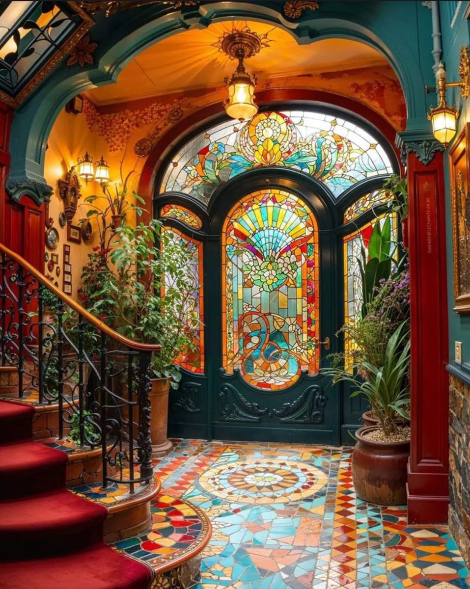 Magical Art Nouveau feels like music brought to life.