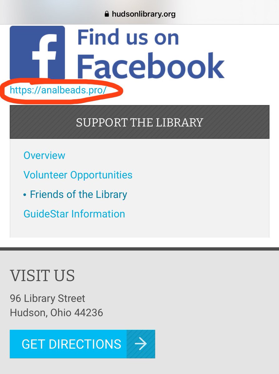 AwakeCrow0's tweet image. Hi @HudsonLibr! Why do you have a link to a s*x toy shop on your website where you also advertise all your kid’s programs? 

#HudsonLibrary