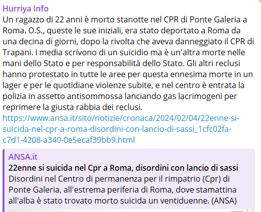 Le indegne condizioni di detenzione nel #CPR  di Ponte Galeria #roma hanno portato alla morte un ragazzo  22enne della Guinea.
Sul muro, con un mozzicone di sigaretta, l'ultimo desiderio di tornare in Africa. 
Da Ponte Galeria deve partire la chiusura di tutti i #CPR