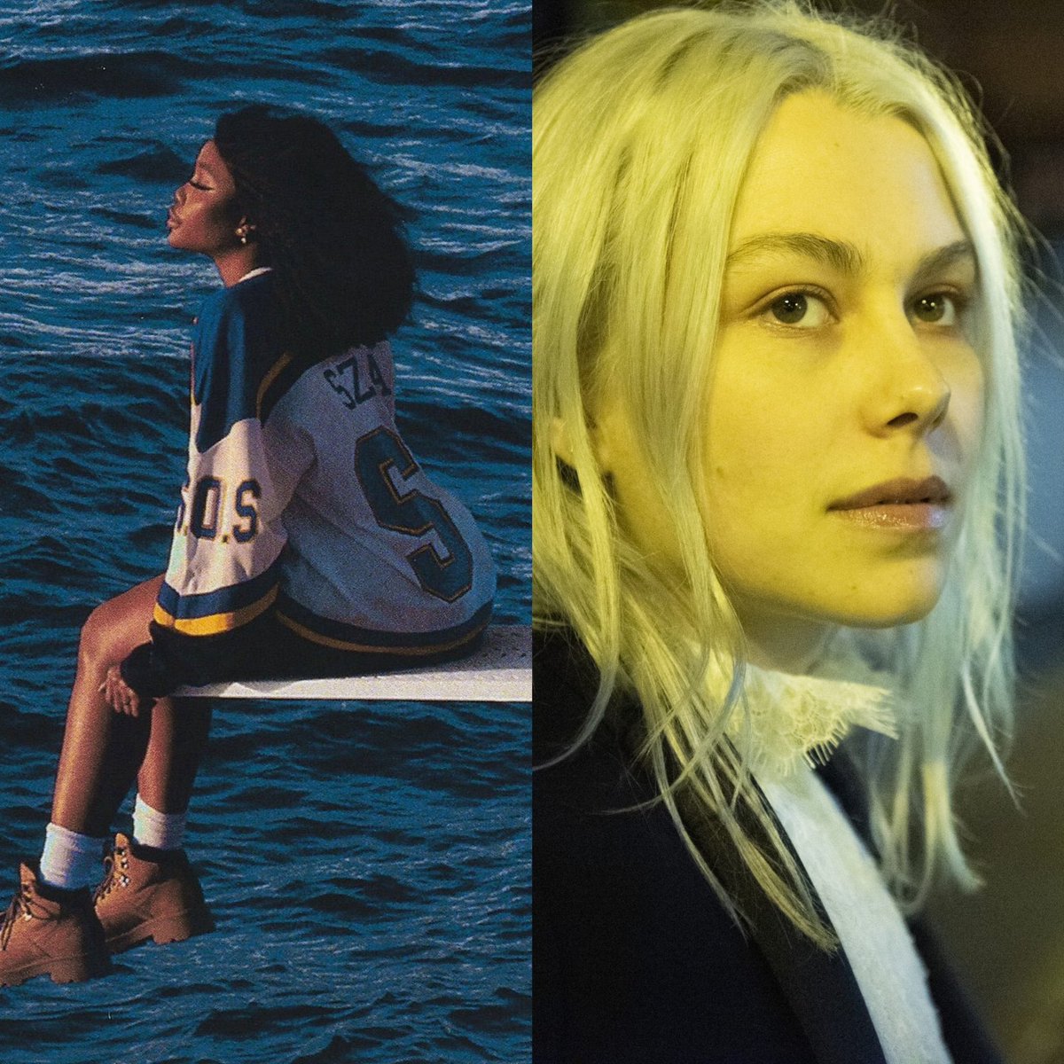 PopBase's tweet image. ‘Ghost in the Machine’ by SZA ft. Phoebe Bridgers wins the #GRAMMYs award for Best Pop Duo/Group Performance.