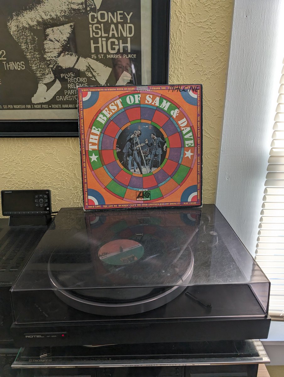 rfgenerator's tweet image. This afternoon's "On The Turntable At The Malonestead" Some Sam &amp;amp; Dave!