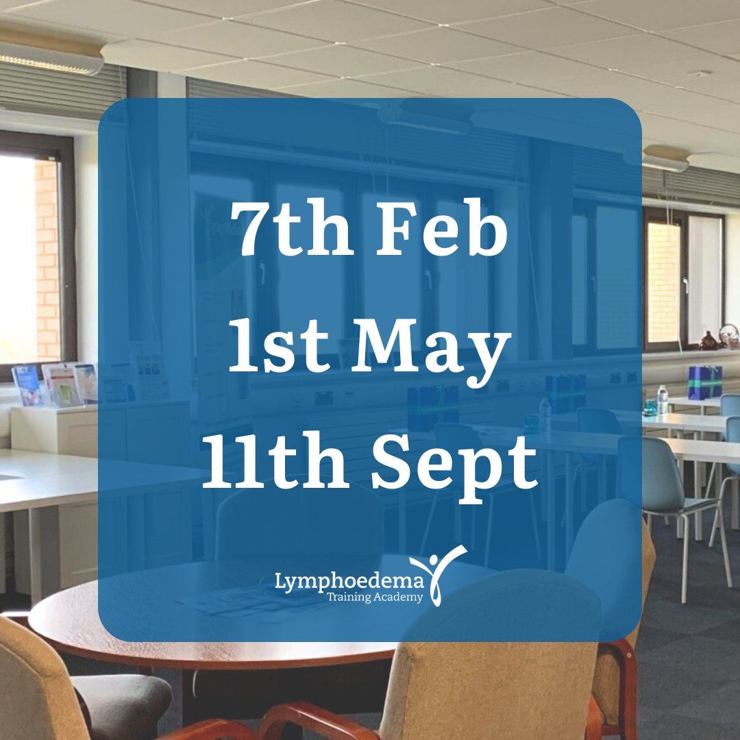 📢 STARTS TODAY! 📢

We are SO proud to offer this incredible opportunity to attend a course dedicated to the management of Lipoedema!🦵

Its not too late to join this course later in the year:

📅 1st May
📅 11th September

lymph.org.uk/slm