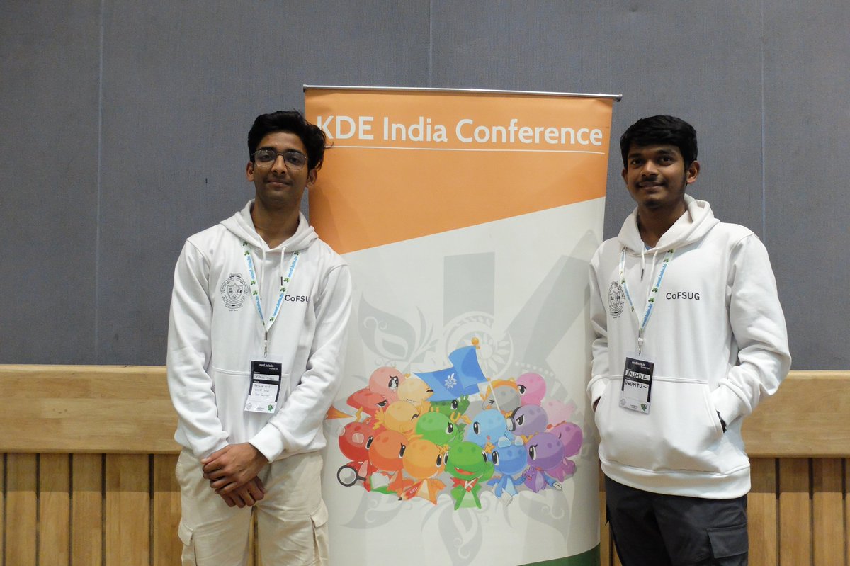 KDE India Community tweet media