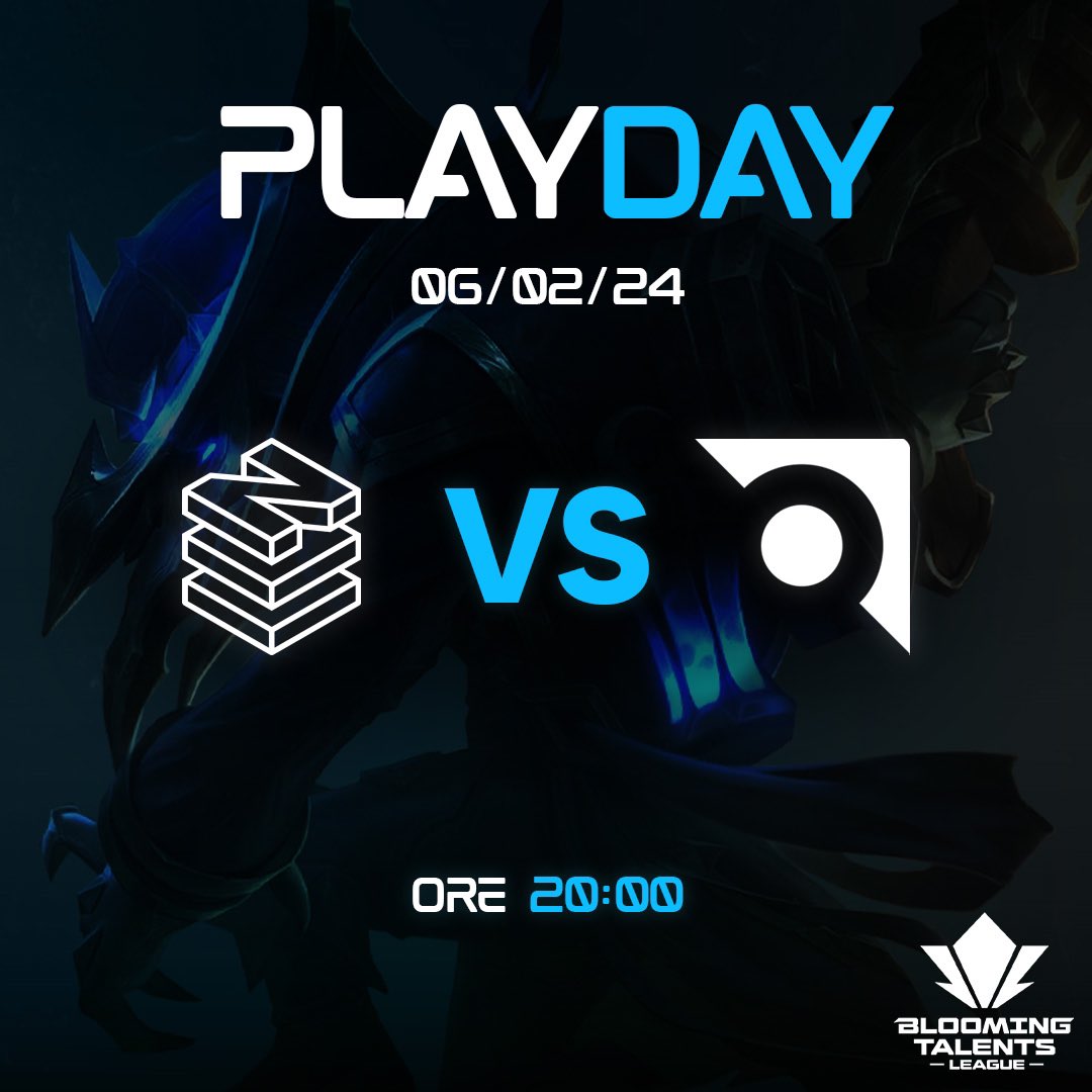 AWYesport's tweet photo. 🚨 PLAYDAY 2 🚨

🔥 @NOVOEsports 🆚 @AWYesport 

🗓️ 06/02/2024

⏱️ 20:00 https://t.co/jxTH6qqgjd
