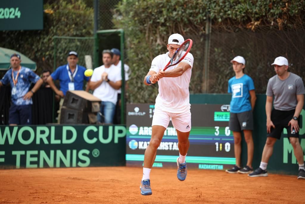 puppotenis's tweet photo. Copa Davis #ARG 2 #KAZ 2
@sebaabaez7 vs. #Popko 6-4 0-0*... https://t.co/EliN6v0CbR