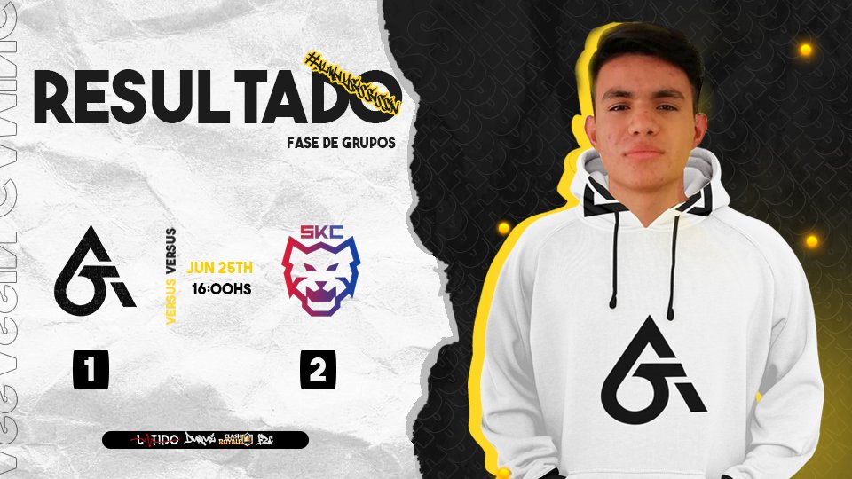 Assassin Gaming (@assasingaminggg) on Twitter photo <a href="/SoberbiosL_2024/">Soberbios League 🐸</a> <a href="/SKCalalas/">SKCalalas</a> <a href="/Duque_CR1/">Duque</a> <a href="/latidoshop/">Latido</a> @gt_legends #Resultados 𝐱 Ninjas
Después de unas emocionantes partidas, los tigres logran derrotar a nuestros ninjas!
🏆 • <a href="/SoberbiosL_2024/">Soberbios League 🐸</a>
🆚 • <a href="/SKCalalas/">SKCalalas</a>
🎮 • 1-2 ❌
¡Volveremos mas fuertes!
#AlwaysAssassin 🥷🏻 <a href="/SoberbiosL_2024/">Soberbios League 🐸</a> <a href="/SKCalalas/">SKCalalas</a> <a href="/Duque_CR1/">Duque</a> <a href="/latidoshop/">Latido</a> @gt_legends #Resultados 𝐱 Ninjas
Después de unas emocionantes partidas, los tigres logran derrotar a nuestros ninjas!
🏆 • <a href="/SoberbiosL_2024/">Soberbios League 🐸</a>
🆚 • <a href="/SKCalalas/">SKCalalas</a>
🎮 • 1-2 ❌
¡Volveremos mas fuertes!
#AlwaysAssassin 🥷🏻