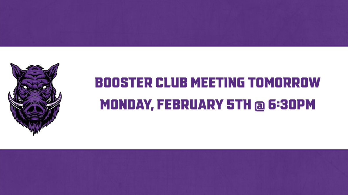 CALLING ALL ATHLETE'S & THEIR PARENTS

Spring Sports have begun and there will be tons of help needed for this Spring season so please come out to the Booster Club meeting tomorrow night @ 6:30pm to see how you can help with your athlete and their sport. 

#StartsWithYou