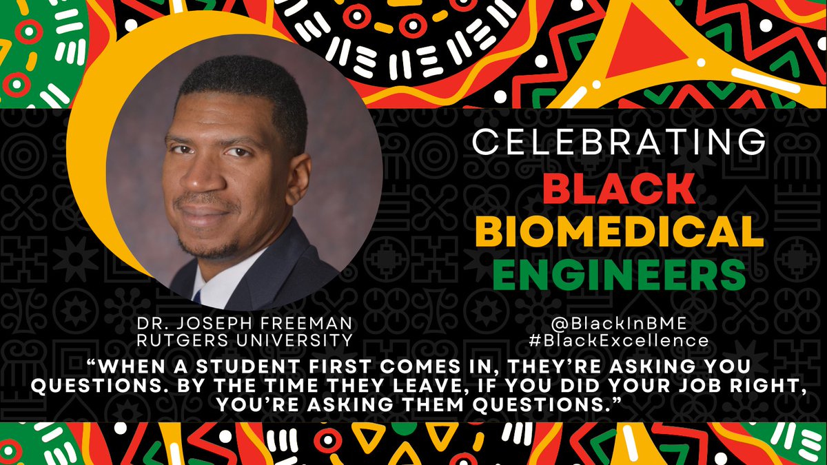 Described as an unstoppable force of nature, @BMERutgers's @drjosephfreeman is leveraging his experience in musculoskeletal tissue regeneration to not only help patients but engineer meat 🍖with @AtelierMeats. Who should we feature next? bitly.ws/zCMp