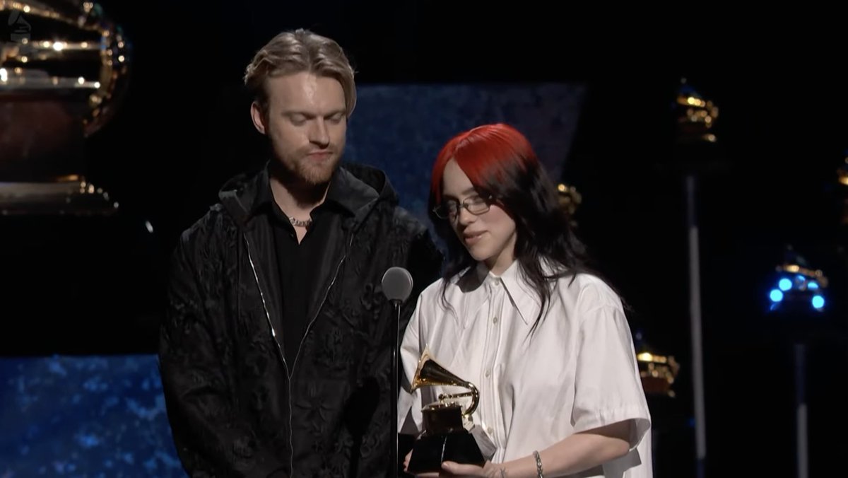 RecordingAcad's tweet photo. Congrats Best Song Written For Visual Media winner - "What Was I Made For? [From "Barbie The Album"]" (@billieeilish). #GRAMMYs 🎶 

WATCH NOW https://t.co/OuKk34kvdu https://t.co/5JeMffWz3s