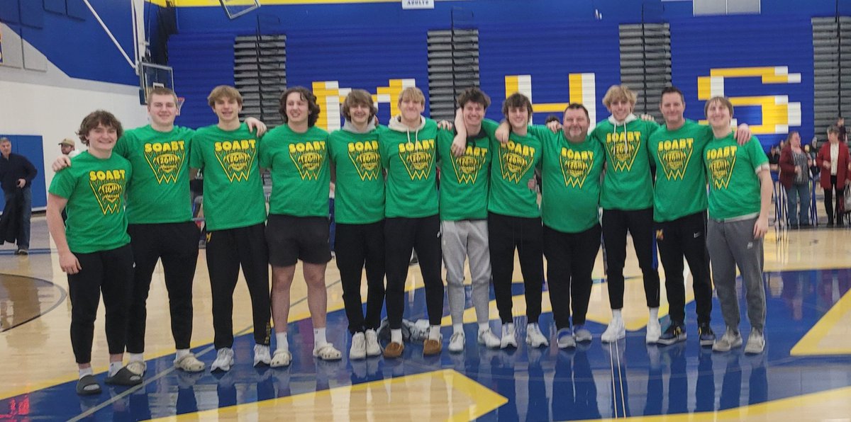 Our guys are awesome!  After a long week with 3 games, they came to volunteer for 7hrs on a Sunday at the 26th Special Olympics Annual Basketball Tournament. So many great athletes having a ton of fun today!  
#GoBlueBeGold 
#DoMoreTogether