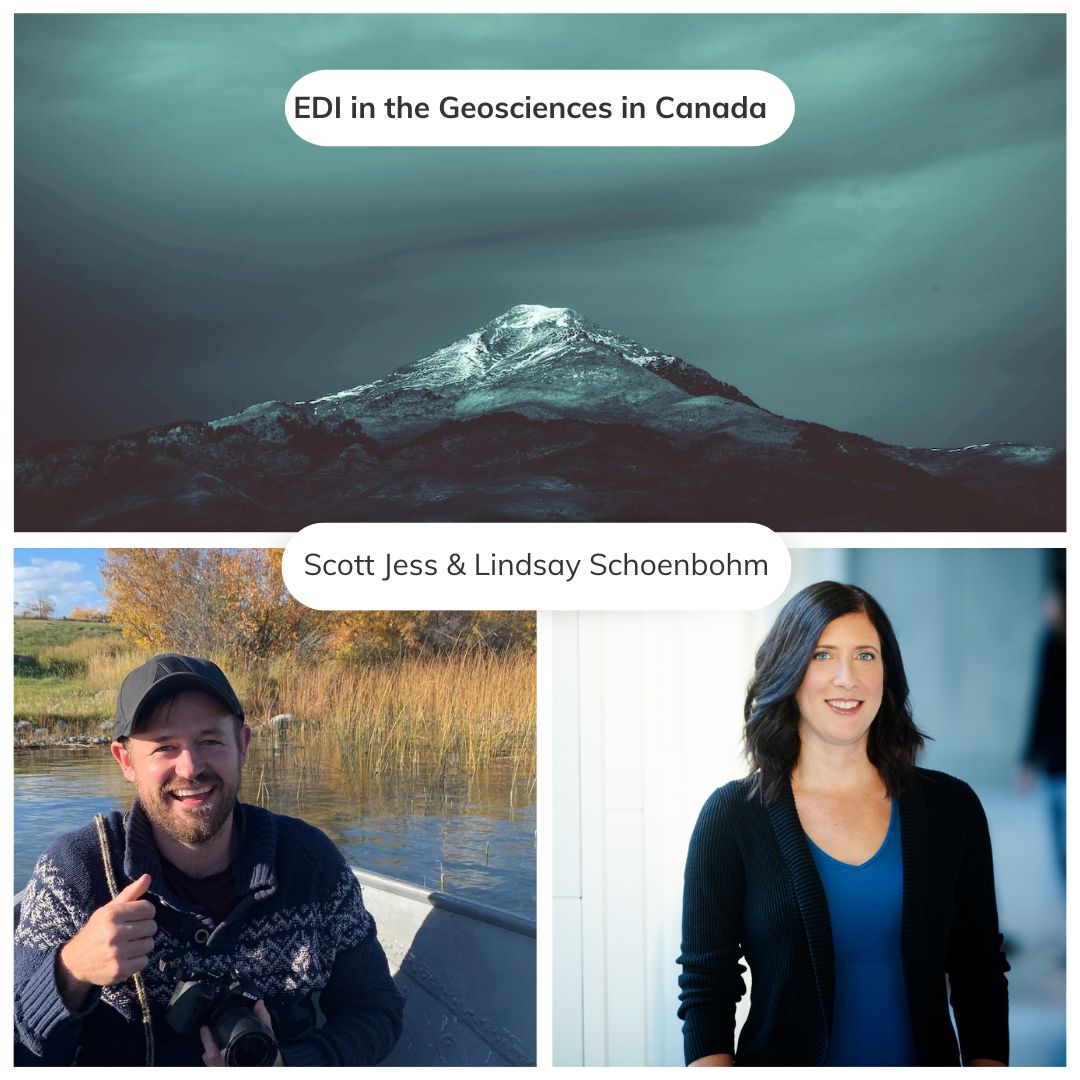 🏔️ Groundbreaking EDI research Profs Lindsay Schoenbohm @UTM_CPS & Scott Jess @SoeWsu have published results of their survey on the demographic data of Canadian academic environments in the geosciences. They are featured on VIEW to the U podcast soundcloud.com/user-642323930…