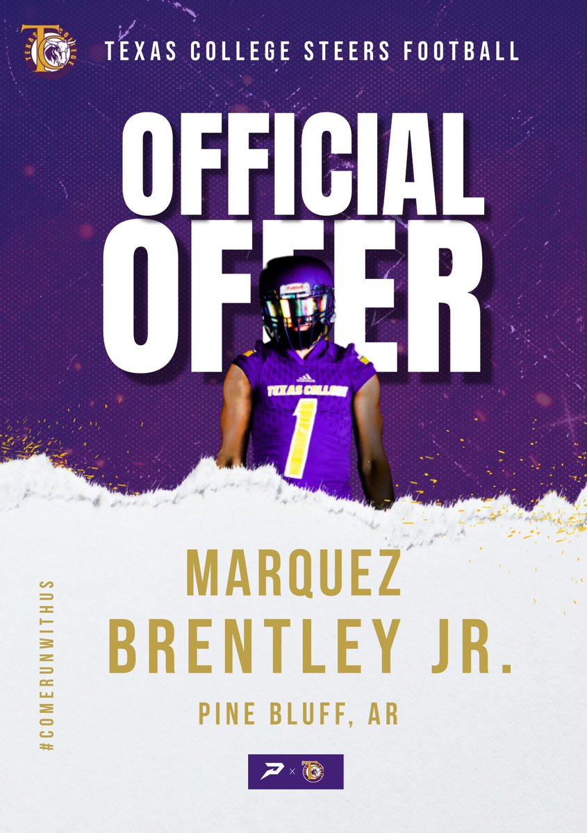 Mj (@marquezbjr_) on Twitter photo Blessed to receive an offer from Texas College! <a href="/CoachATBates/">Andrew Bates</a> <a href="/TexasCollege23/">Texas College Football</a> <a href="/CoachMike2Will/">Coach Mike Will</a> <a href="/PBZebrasFB/">Zebra Stripes</a> <a href="/FitnessBane/">Marquez Brentley Sr.</a> Blessed to receive an offer from Texas College! <a href="/CoachATBates/">Andrew Bates</a> <a href="/TexasCollege23/">Texas College Football</a> <a href="/CoachMike2Will/">Coach Mike Will</a> <a href="/PBZebrasFB/">Zebra Stripes</a> <a href="/FitnessBane/">Marquez Brentley Sr.</a>