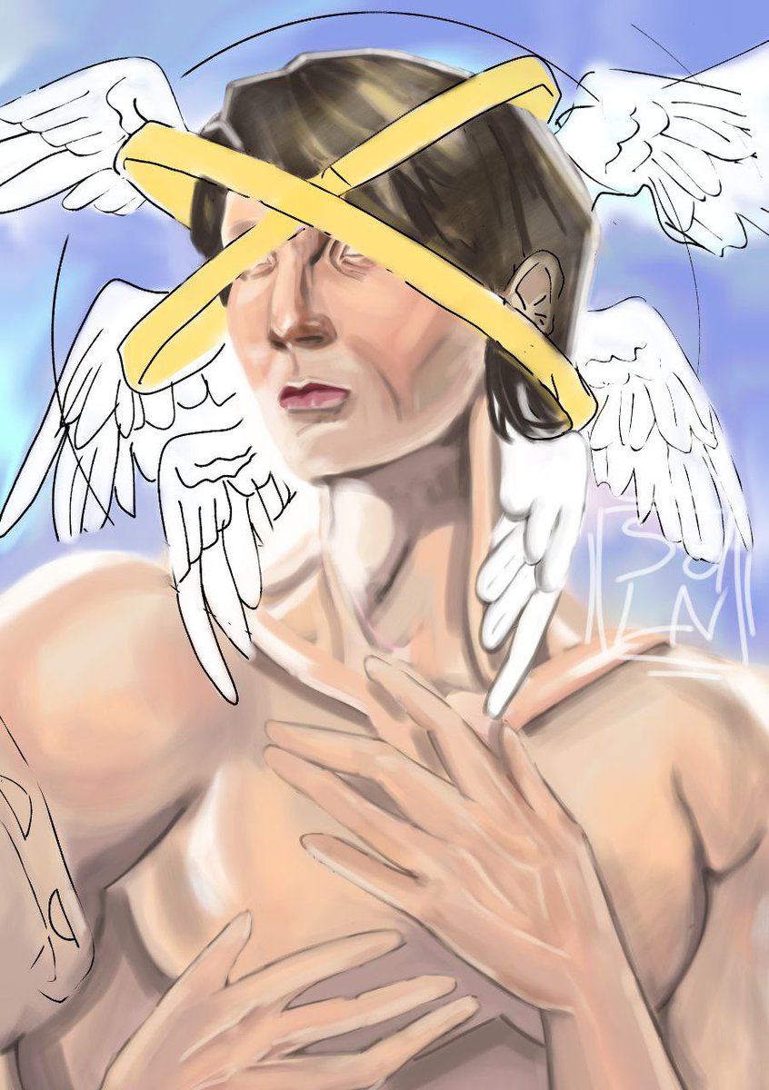 Сто годин вже малюю, але вже трішки задоволена. Цікаво чи хтось впізнає
#УкрАртПідтримка