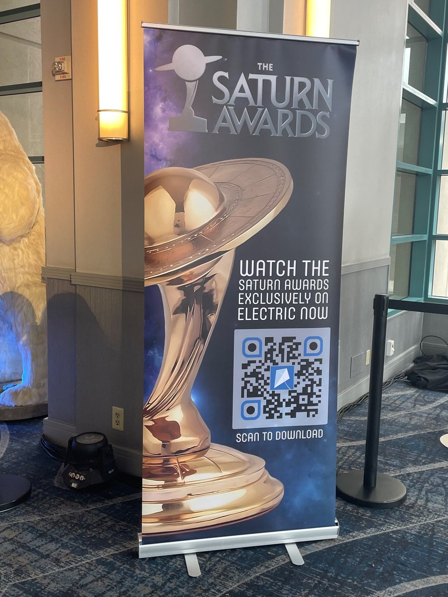 Thank you so much to @electricnowtv for inviting me to the 51st annual Saturn Awards! It was such an amazing experience, and you can watch the awards show livestreamed for free on the #ElectricNow app!