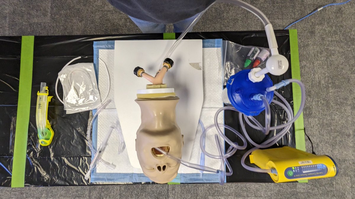 pacefirstaid's tweet image. Exciting things are happening
Advanced airways, bone guns, bleeding stations for wound packing, decompression stations, monitors, specialized mannequins, tourniquets, and more 

#advancedtraining #lifesavingskills
#PACEfirstaid