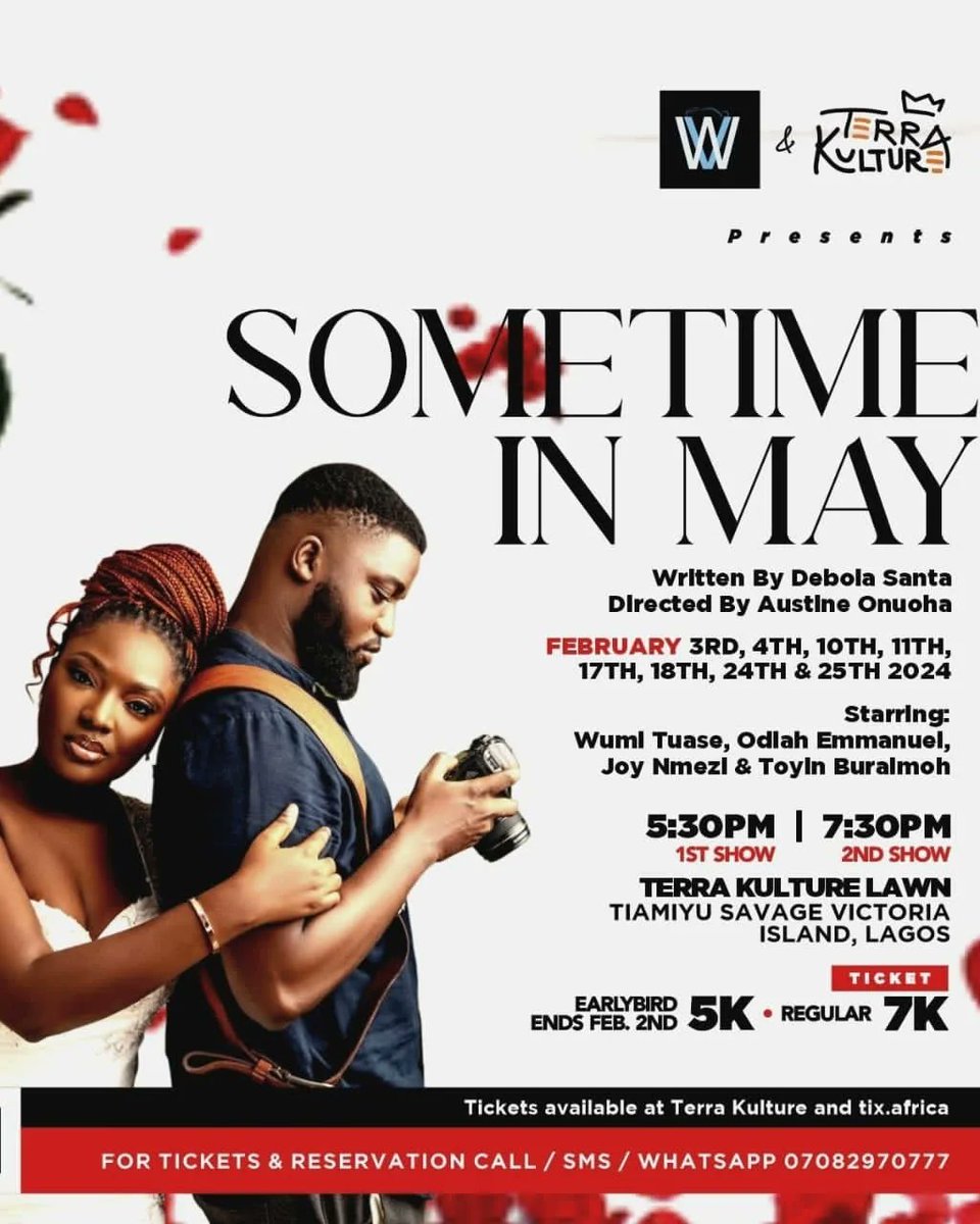 Deblasanta's tweet photo. Sometime In May is so hilarious

Love it

You should see it too #SometimeInMay #Theatre https://t.co/mxG8NATXEx