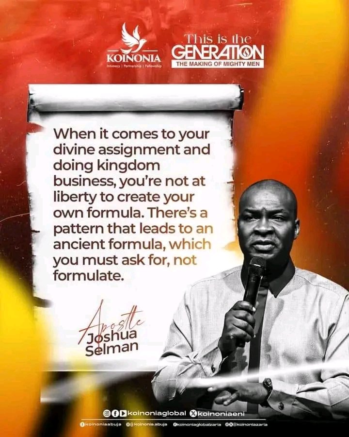 koinoniazaria's tweet photo. #ApostleJoshuaSelman
#ThisIsTheGeneration
#TheMakingOfMightyMen
#KoinoniaAbuja
#KoinoniaZaria
#KoinoniaGlobal https://t.co/6HUsDNZbvG