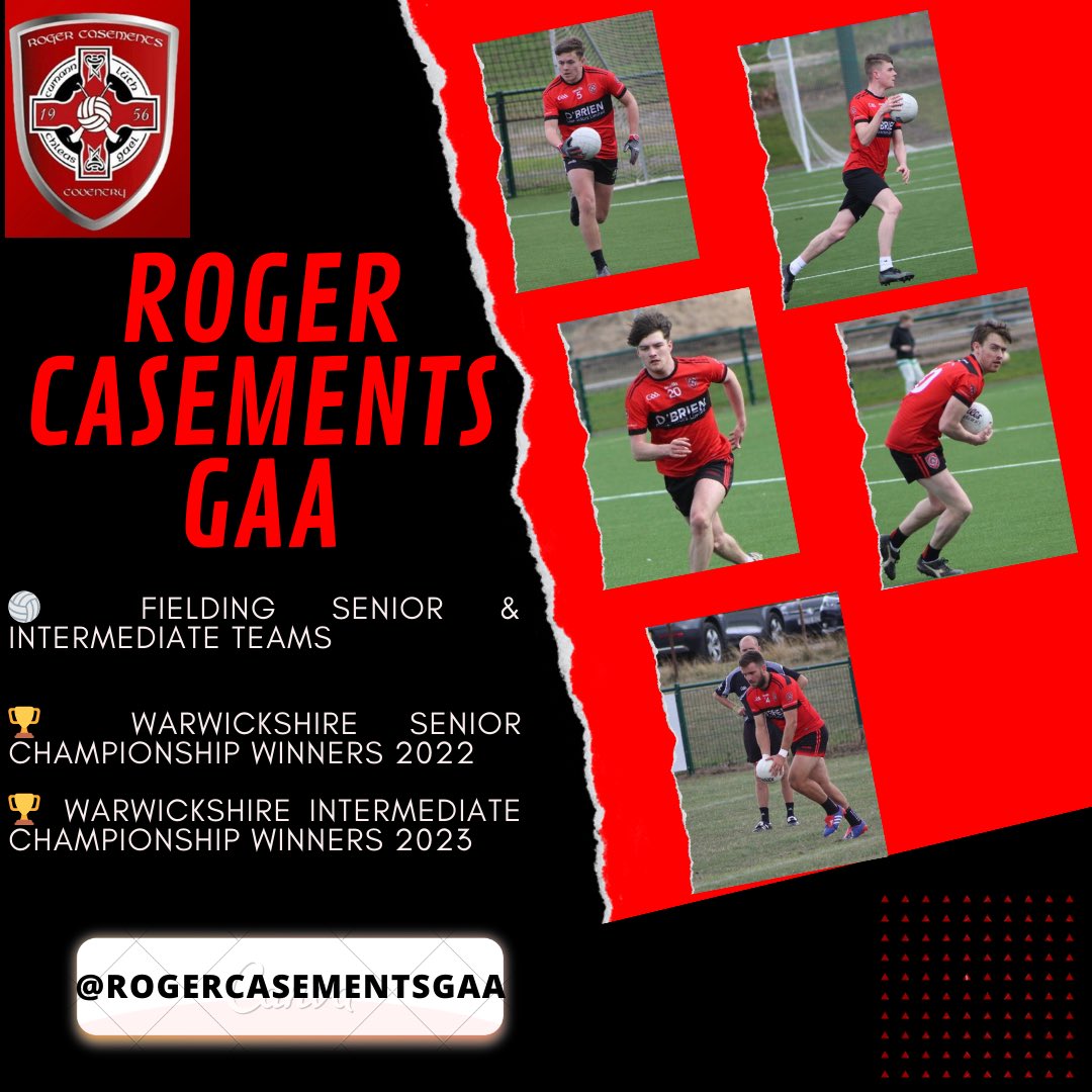 🏐 WE ARE RECRUITING 🏐 Get in contact with us if you are interested in keeping up the football, picking it up again after a break or just trying out a new sport! 🗣️ EVERYONE WELCOME 🗣️ #CasementsAbú 🔴⚫️ #gaa #lgfa @warwickshireclg @WarksLGFA @BritainLGFA @BPCGAA