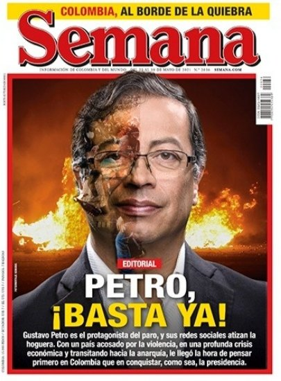 Si algún gobierno debería estar siendo investigado por @CIDH es el de @petrogustavo y el @pactocol: atentan contra la salud, la vida, la educación y un sinfín de #DDHH sin el menor escrúpulo.
De paso, no lo han acusado por las muertes y daños del #ParoCriminal2021