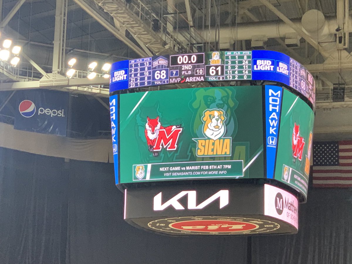 Siena falls to Mount st. Mary’s 68-61

Thats a wrap on my weekend in Albany