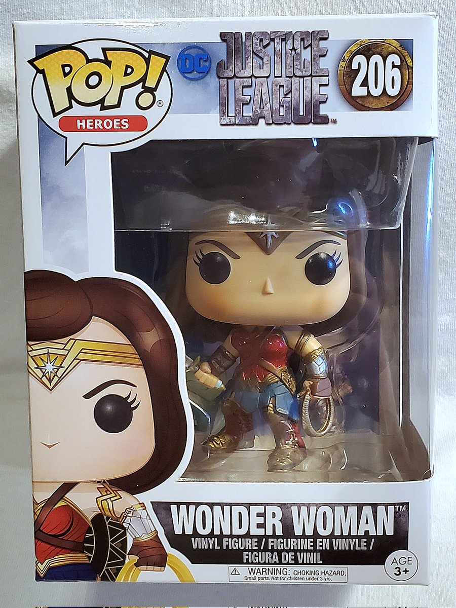 Funko Pop! Vinyl: Wonder Woman #206 Justice League DC Comics For Sale 
ebay.com/itm/1862858964…

#FunkoPop #WonderWoman #JusticeLeague #DCComics #CollectiblesForSale #FunkoForSale #VinylFigures #PopHeroes #ToyCollector #PopSale