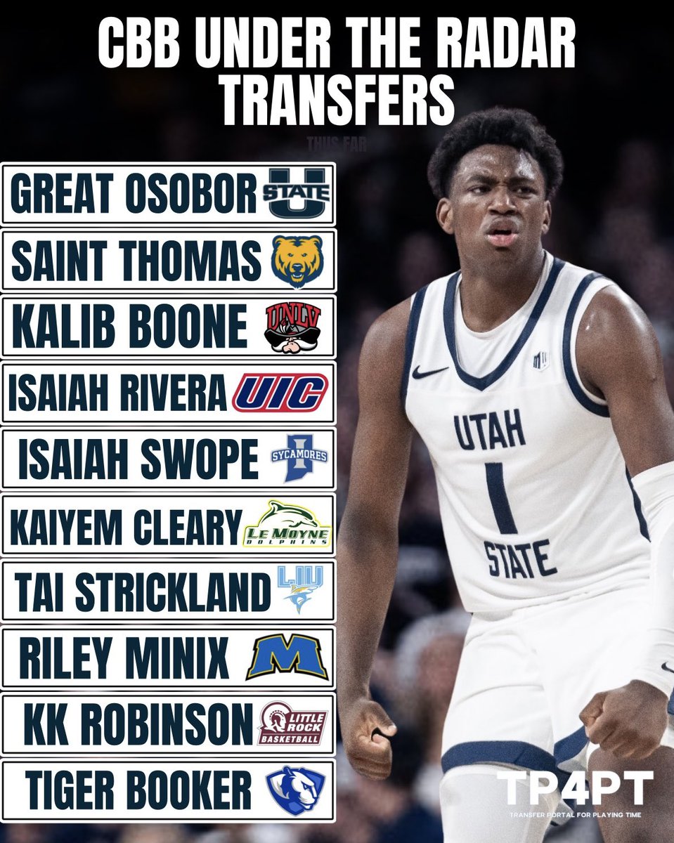 TP4PT's tweet photo. CBB Under the Radar Transfers

#TP4PT #TransferPortal https://t.co/7G5QRoQfnb
