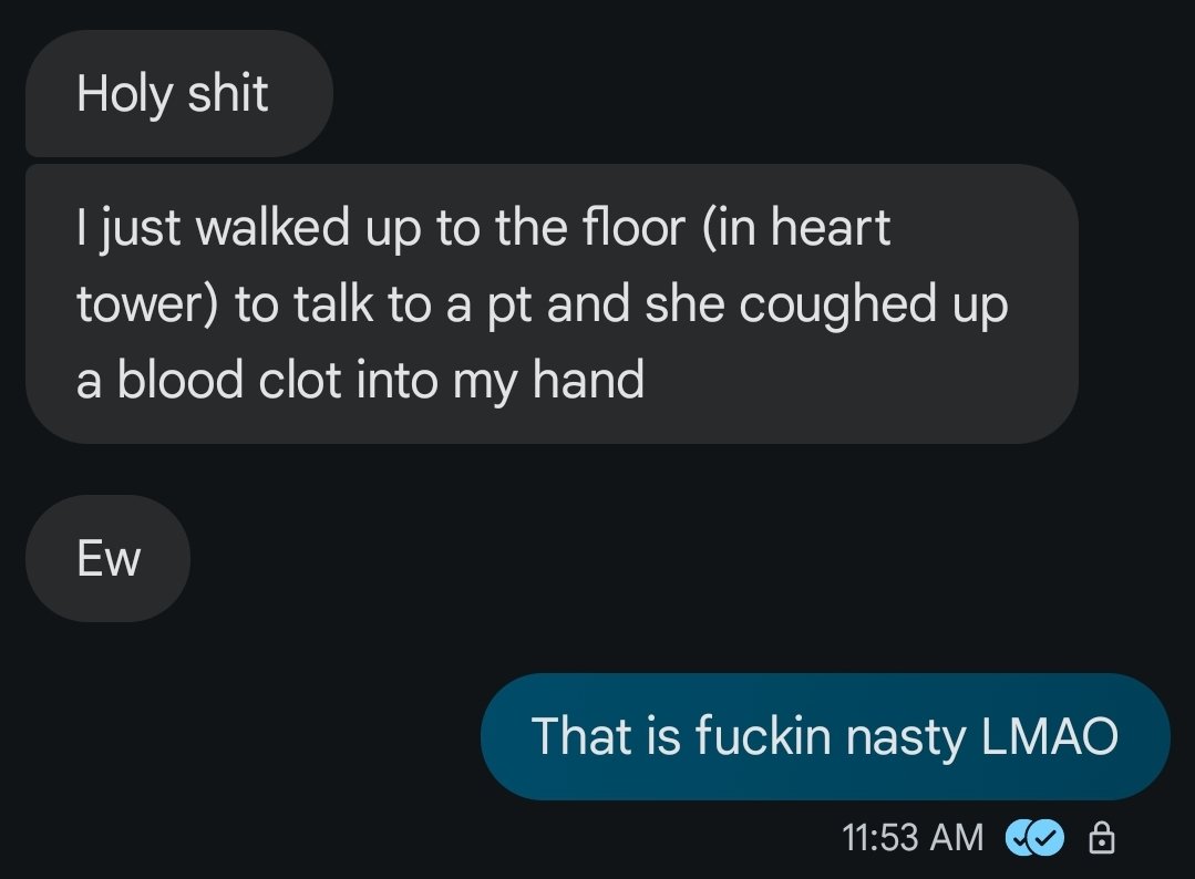 Dating a doctor be like