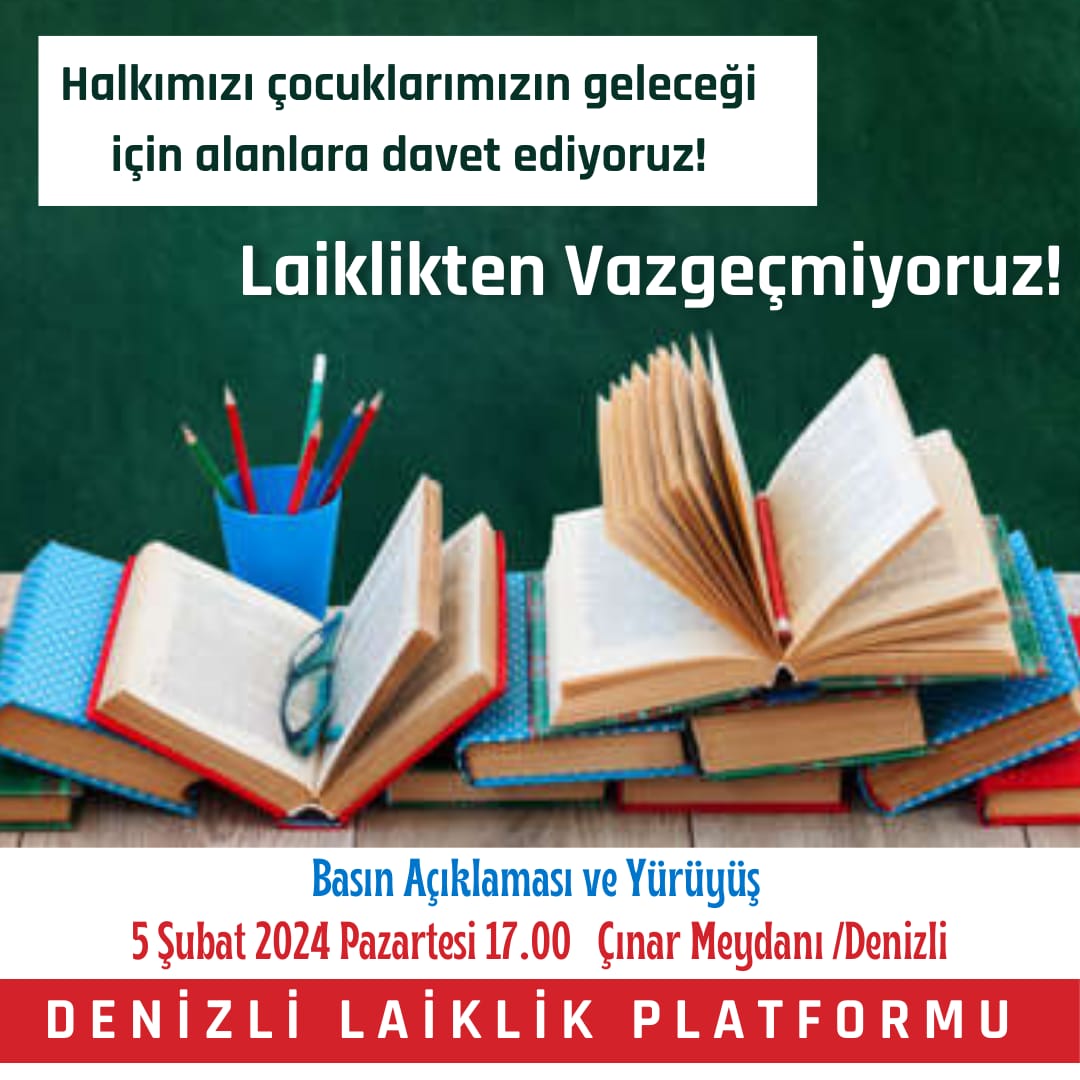 VeliderDenizli's tweet photo. #LaikliktenVazgeçmiyoruz https://t.co/hZ0VwU1xJ3