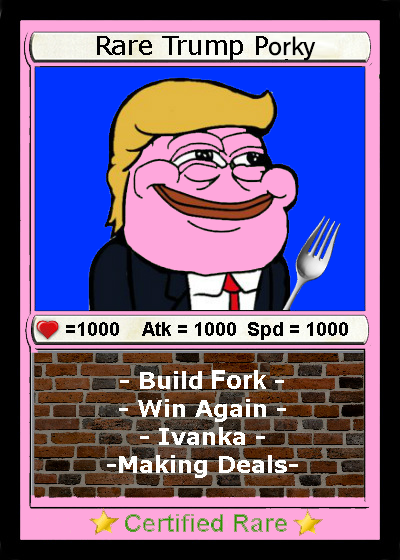 lol been making a bunch of these RARE PORK cards 

Should we do free inscribe claim for people who hold $PORK 🐷 <a href="/MemeScribe420/">MemeScribe</a> ???

RT if you think we should