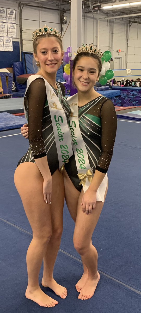 DemonAthletics's tweet photo. Congratulations to our senior gymnasts! Thank you Tia and Nadia for all of your contributions to the program and good luck! https://t.co/DLBeGL2jFX